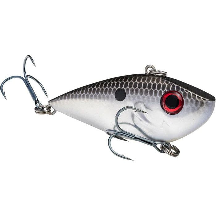 Strike King Red Eye Shad-Chrome Black-1/4-