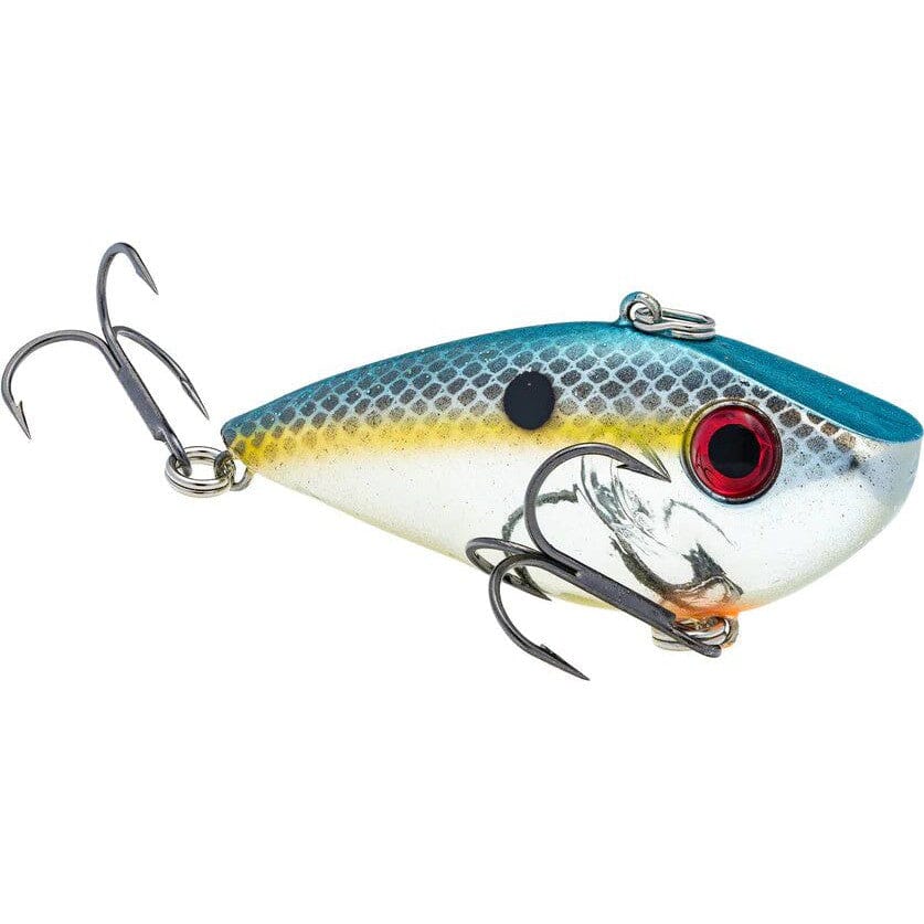 Strike King Red Eye Shad-Chrome Sexy Shad-1/4-