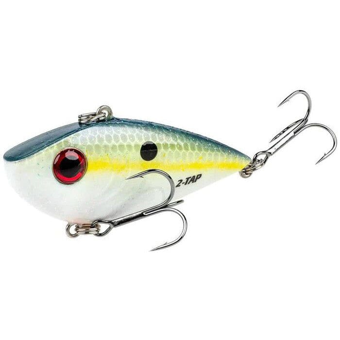 Strike King Red Eyed Shad Tungsten 2 Tap Chartreuse Sexy Shad 1/2 oz 
