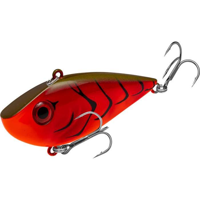 Strike King Red Eyed Shad Tungsten 2 Tap Fire Craw 1/2 oz 