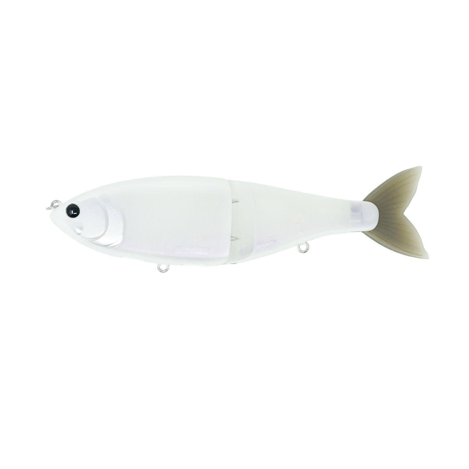 Swimbait Republc Glideway 176 Swimbait Matte White 