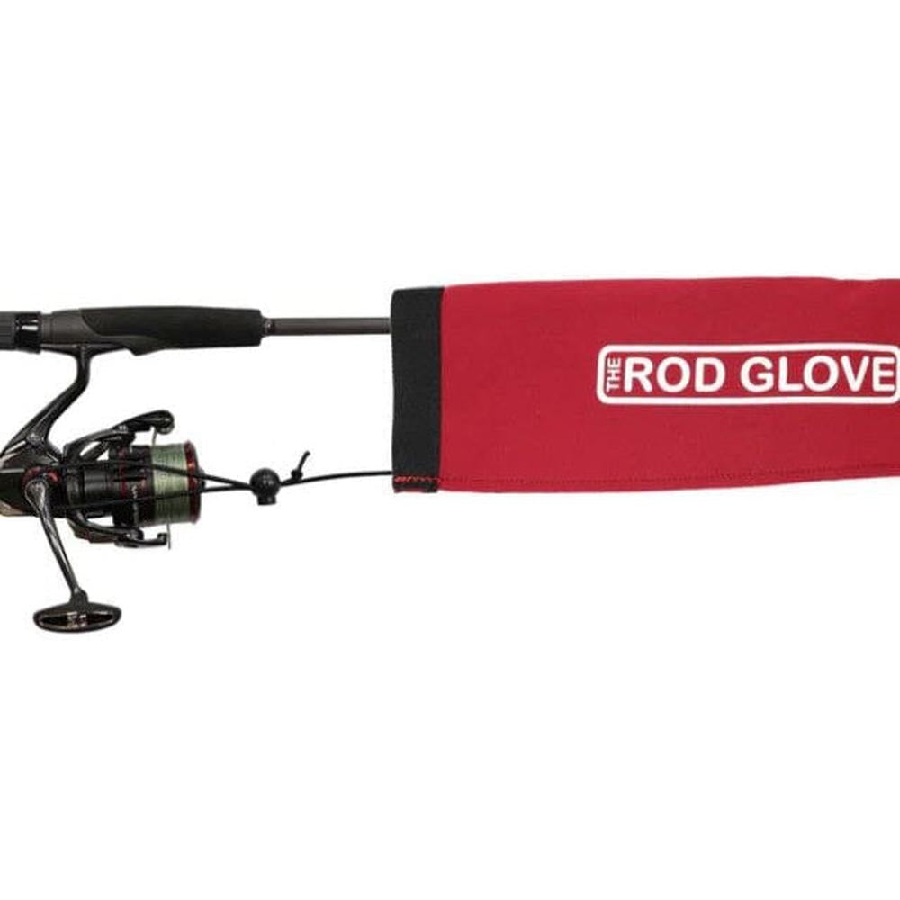 The Rod Glove Tournament Series Spinning Rod Cover Red 
