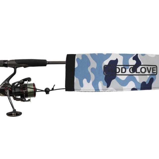 The Rod Glove Tournament Series Spinning Rod Cover-Blue Camo-