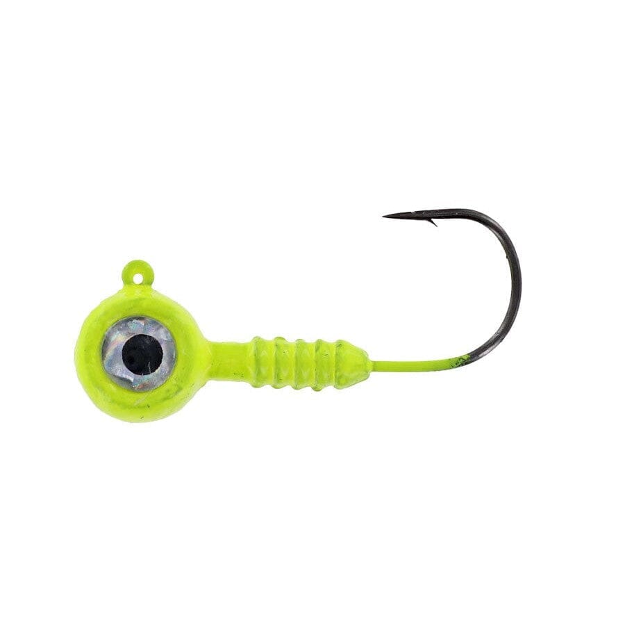 Trixster Baits Kamikaze Jighead-1/4oz 1/0-Chartreuse-