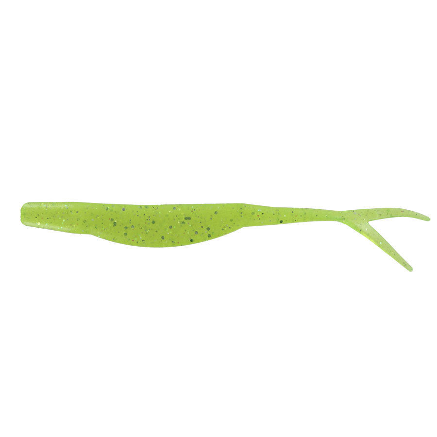 Trixster Baits Tricky Shad 10pk 5" Chartreuse Herring 
