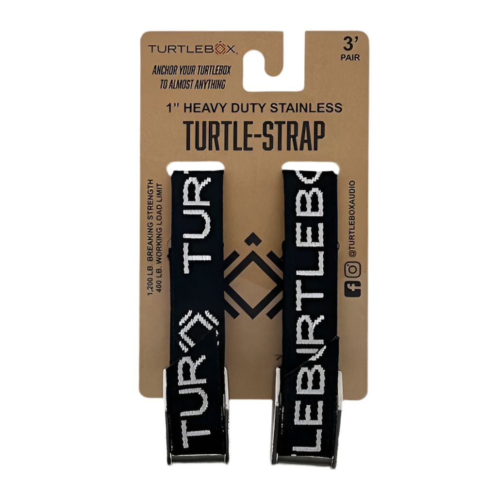 Turtlebox Accessories-Strap Black-