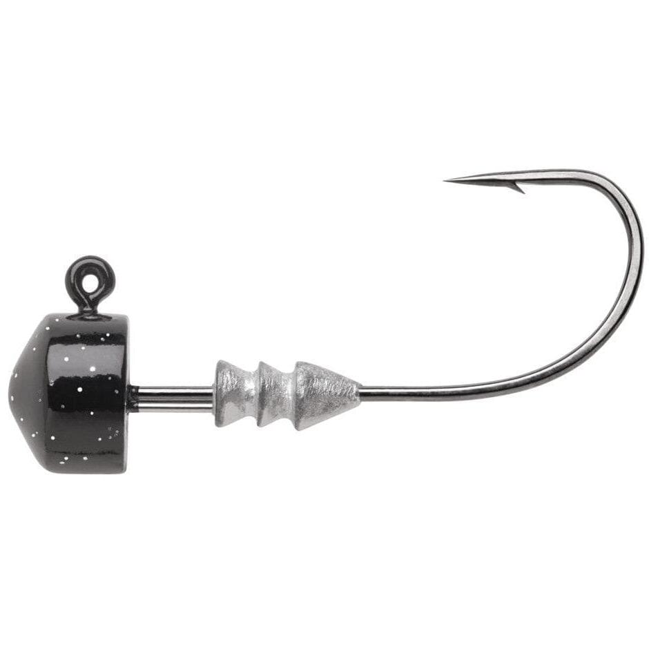 VMC Ned Rig Jighead 4pk-Black-1/16 1/0-