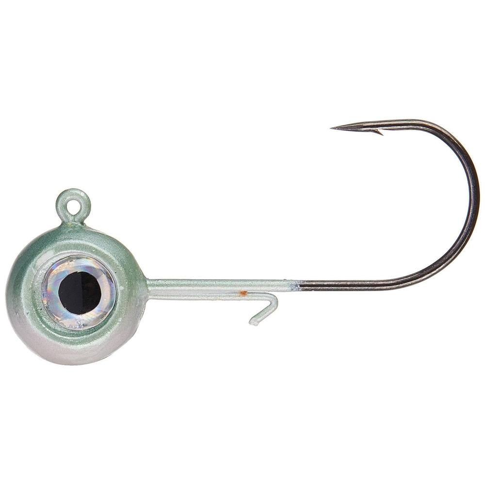 Vmc Neon Moon Eye Jig Head 4Pk 1/4 oz Blueback Herring 