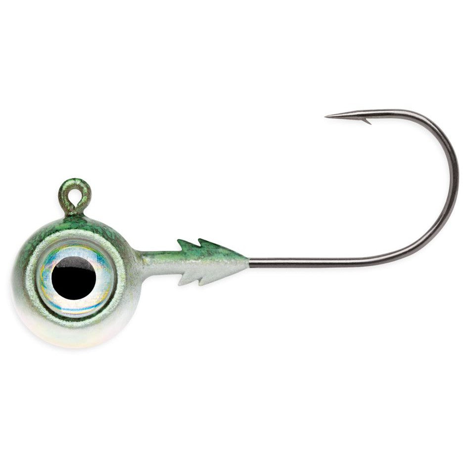 VMC Tungsten Moon Eye Jighead-Shad-3/8 oz 2/0 2pk-