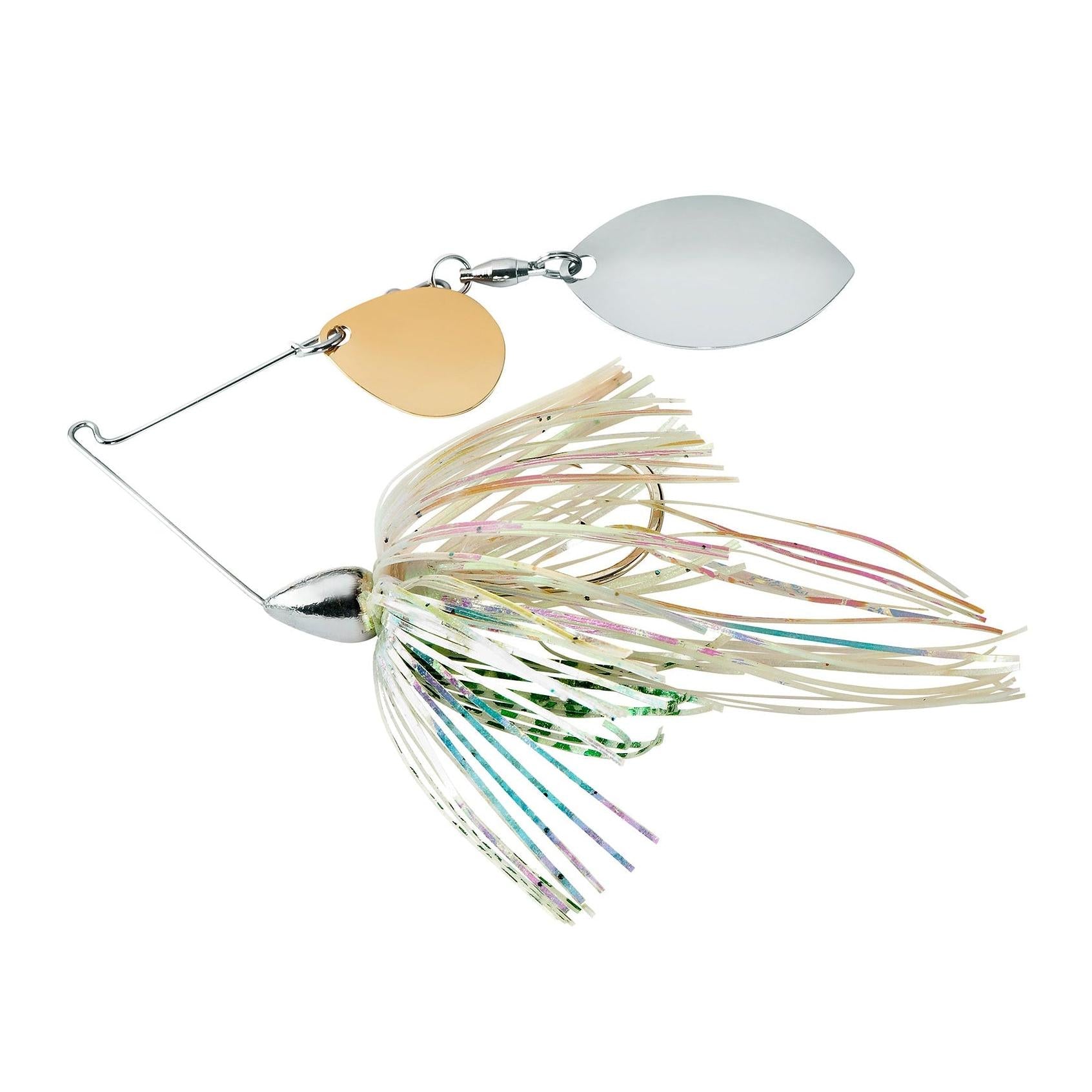 War Eagle Finesse Spinnerbait Shiny Shad - Col Gld/Turt Slv 5/16 