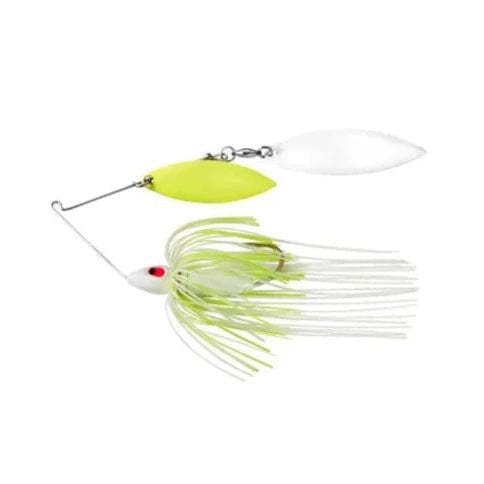 War Eagle Screamin Double Willow Painted White Chartreuse 1/2 oz 