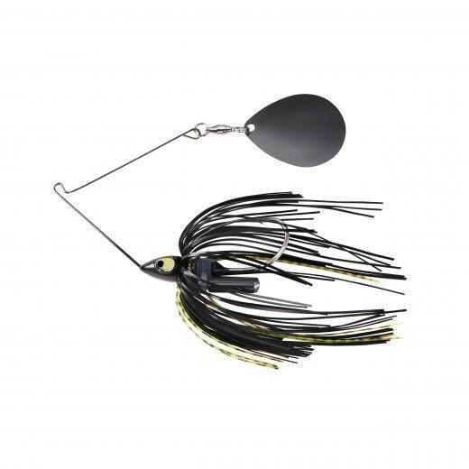 War Eagle Spinner Bait Night Time-Black and Chartreuse Black-1/2 oz-