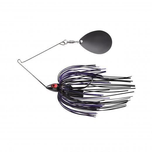 War Eagle Spinner Bait Night Time-Black and Purple Black-1/2 oz-