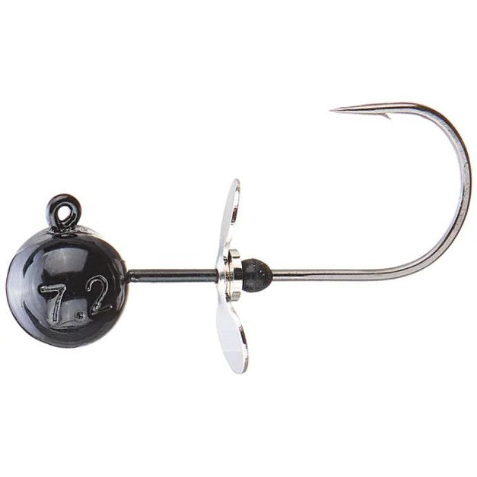 Xzone Tungsten Propeller Ball Head Jig Head-