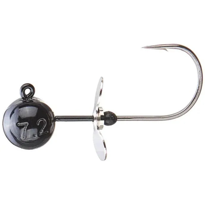 Xzone Tungsten Propeller Ball Head Jig Head 