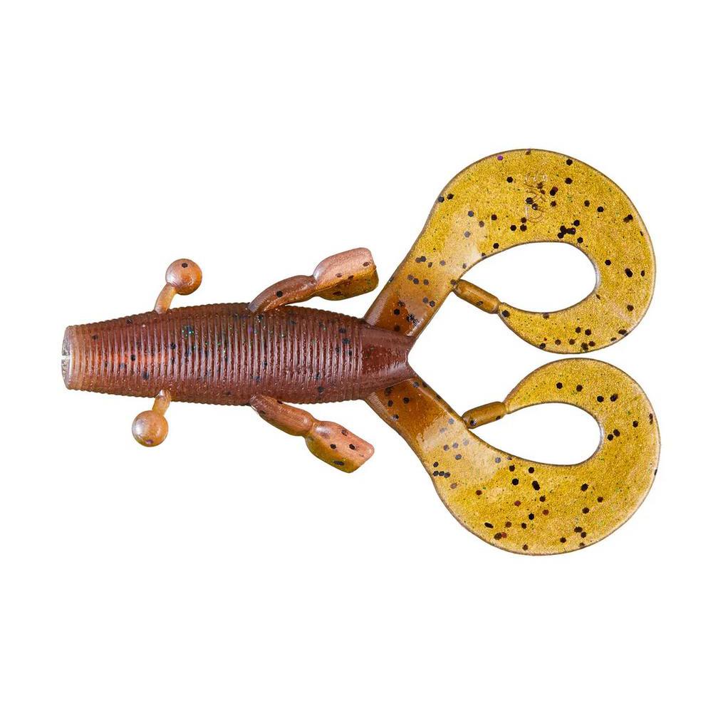 Yamamoto Cowboy-Drk Grn Pumpkin Amber Lam-