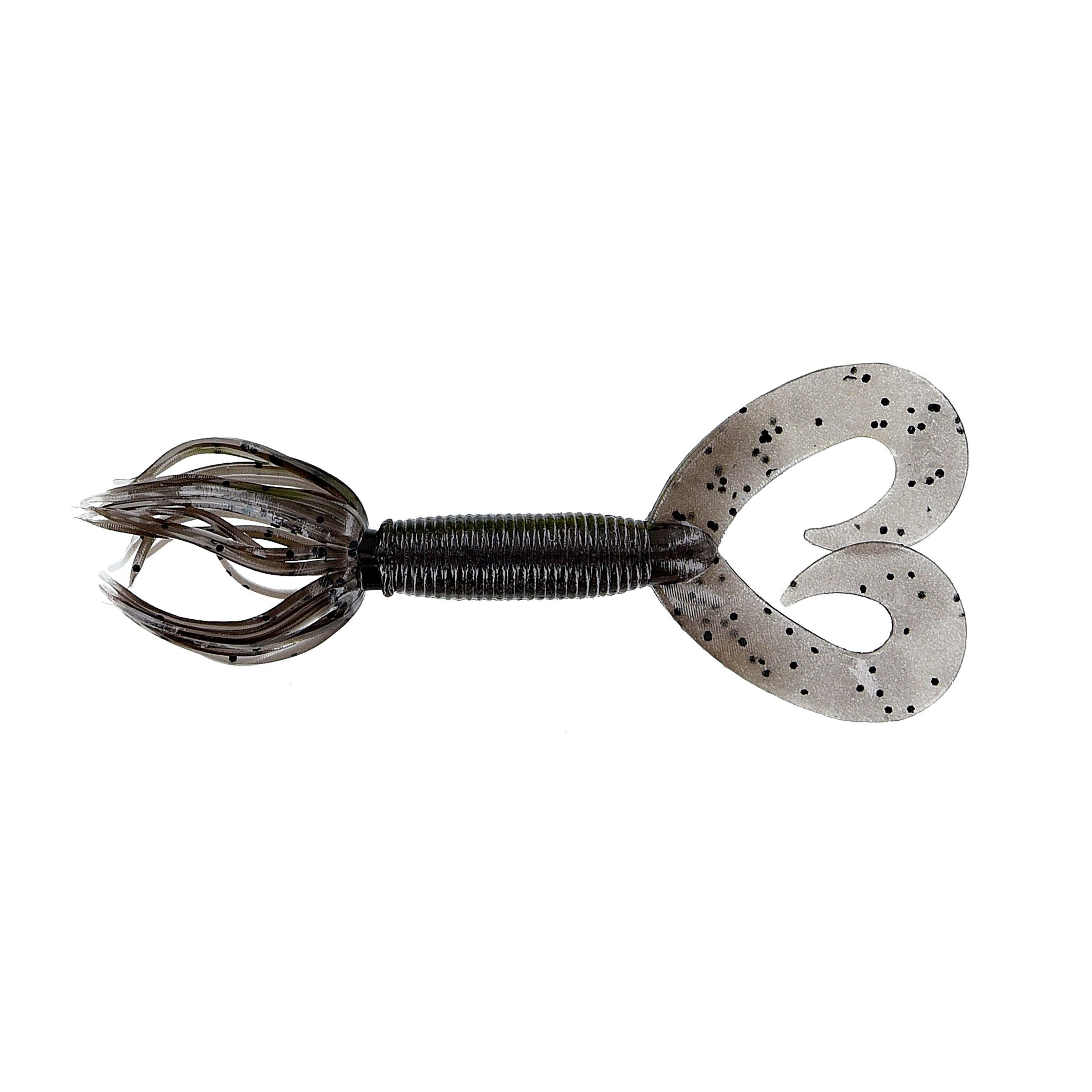 Yamamoto Dt Hula Grub 5'' Cinnamon with Black Flake 
