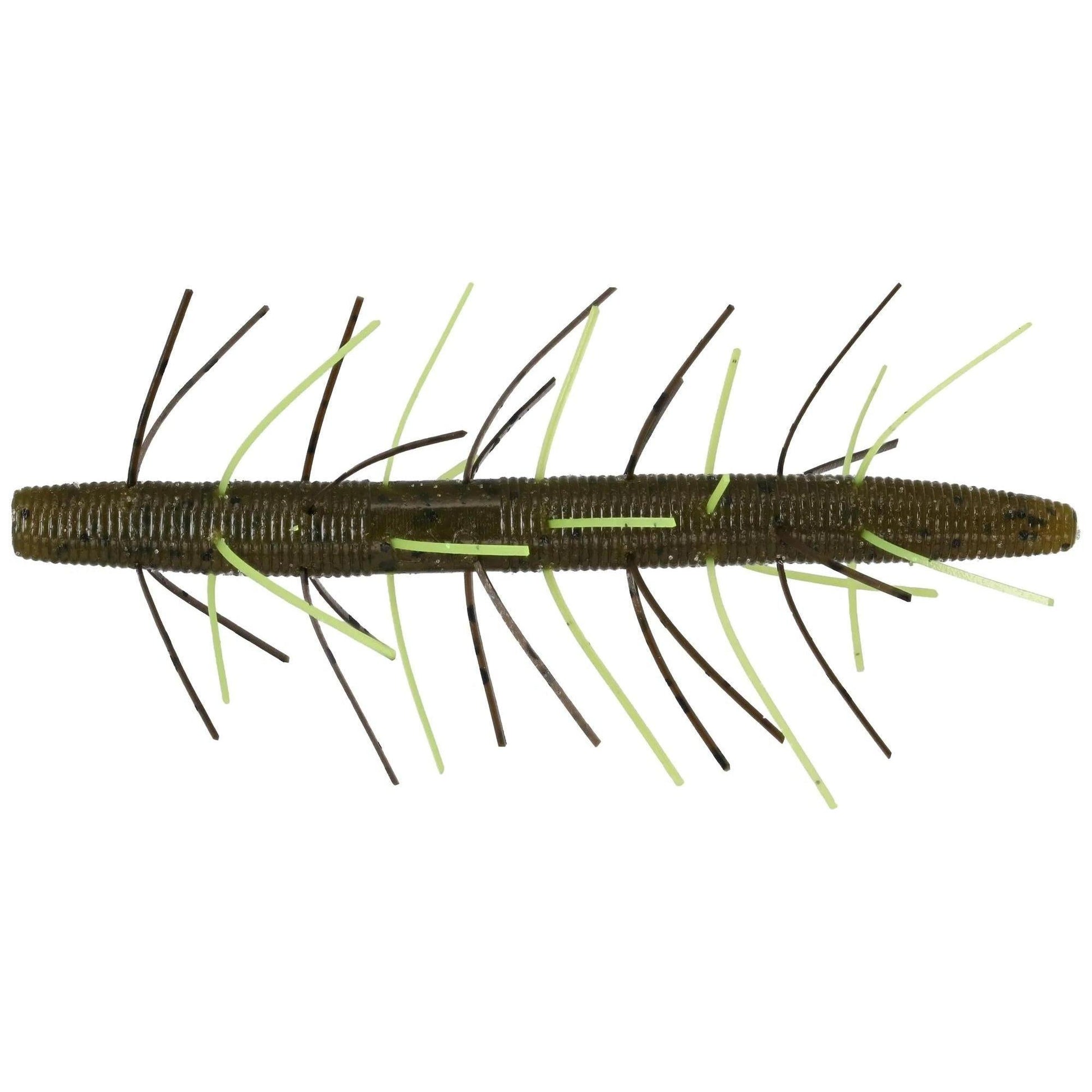 Yamamoto Fuzzy Senko Green Pumpkin Chartreuse