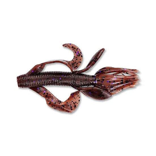 Yamamoto Kreature 4"-Cinnamon Black Purple Flake-