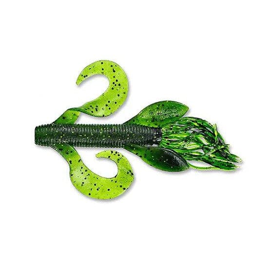 Yamamoto Kreature 4"-Watermelon Black Gold Flake-