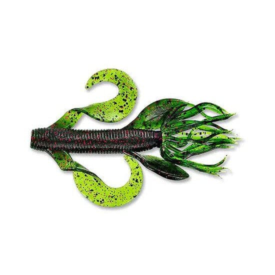 Yamamoto Kreature 4"-Watermelon Black Red Flake-