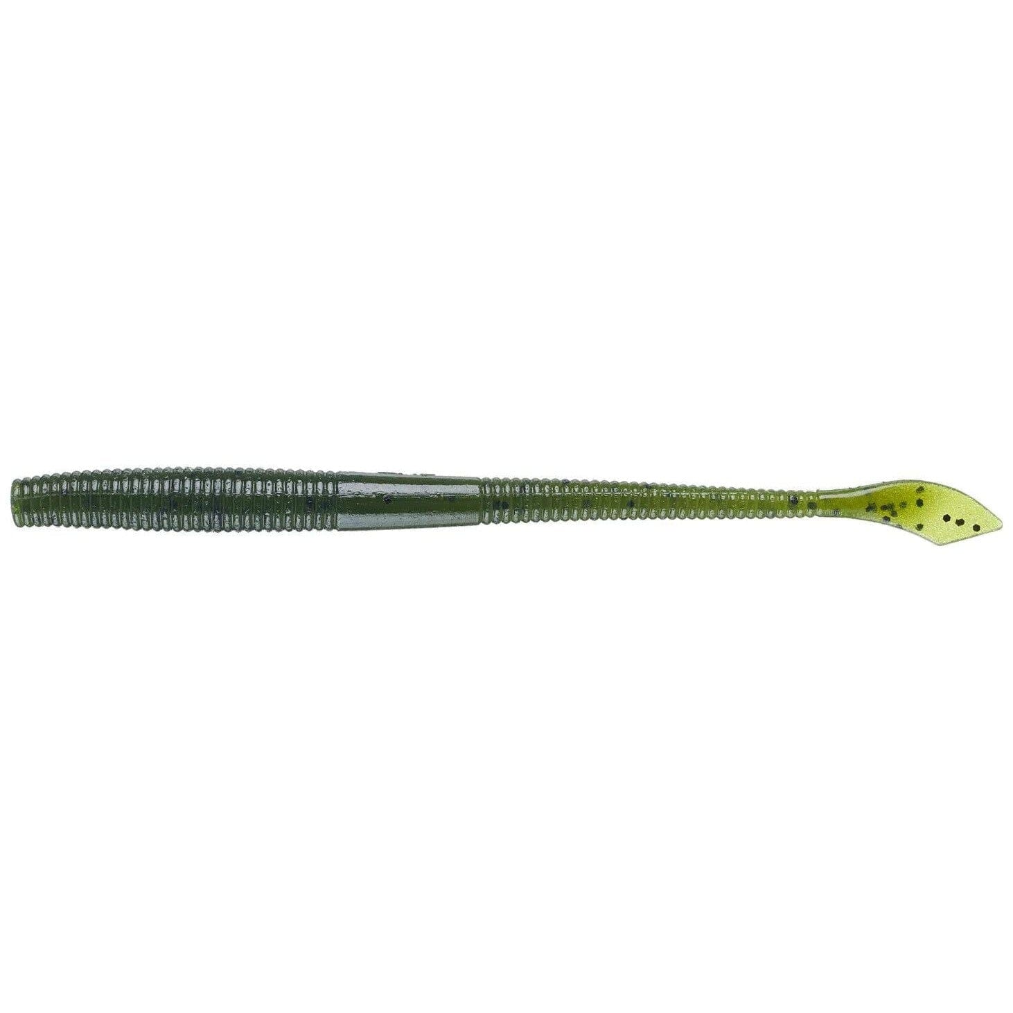 Yamamoto Kut Tail Worm Watermelon Black Flake 5" 10pk 