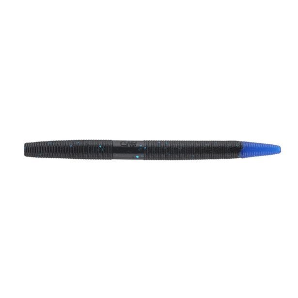 Yamamoto 5'' Senko-Black Blue Flake Blue Tip-