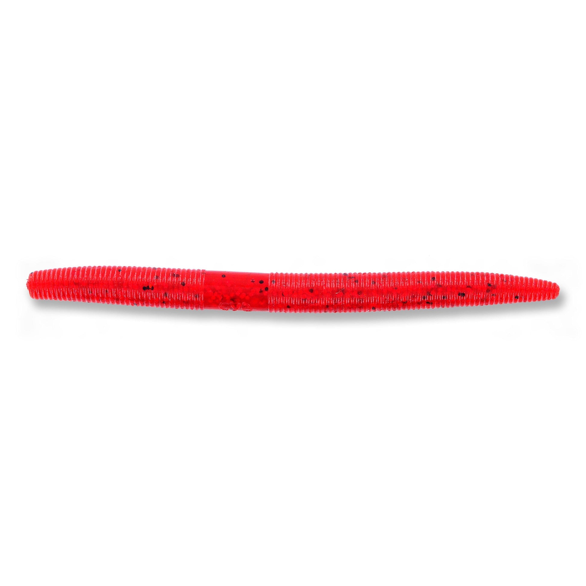 Yamamoto 5'' Senko-Red/Blk & Red Glitter-