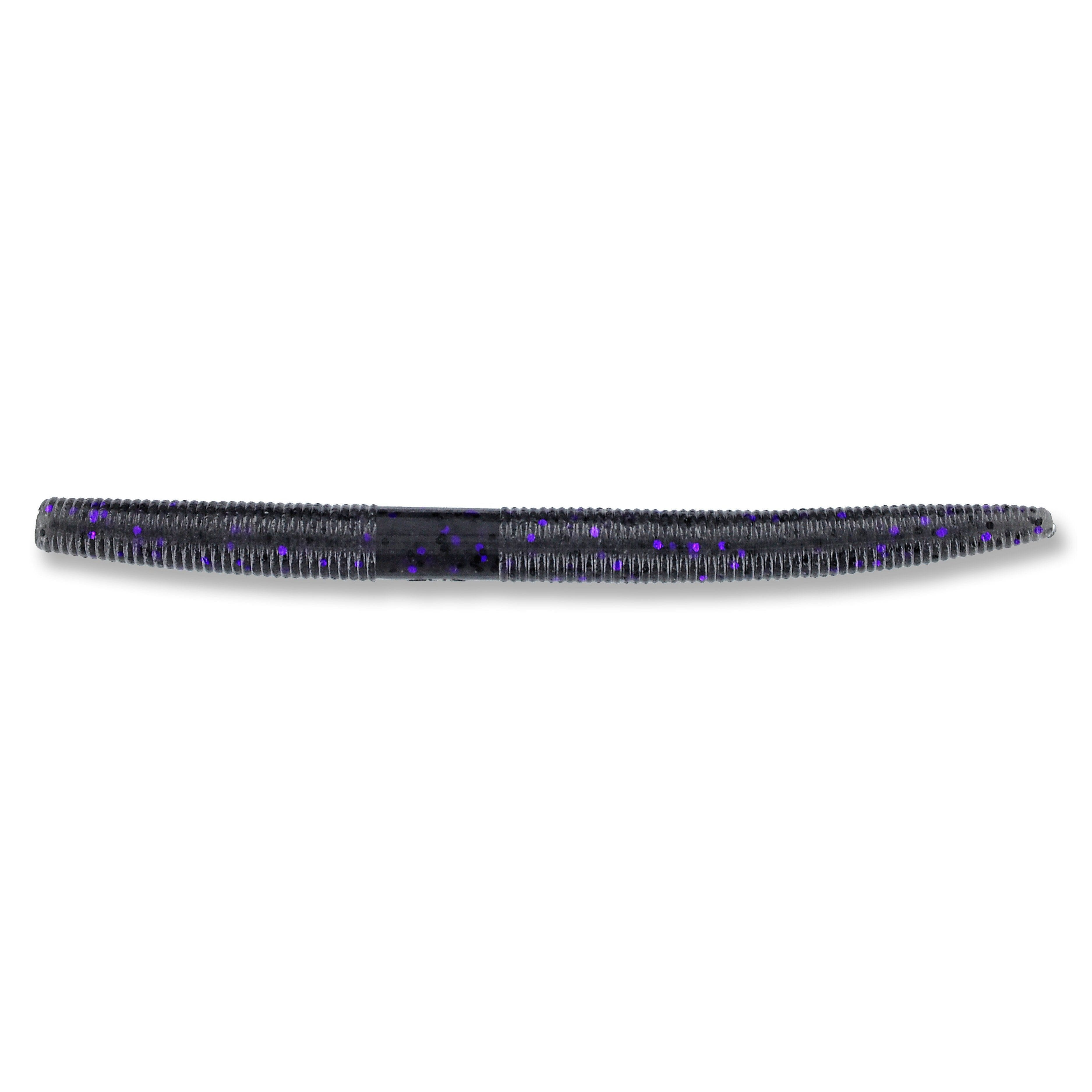 Yamamoto 5'' Senko-Smoke W/Blk & Purple-