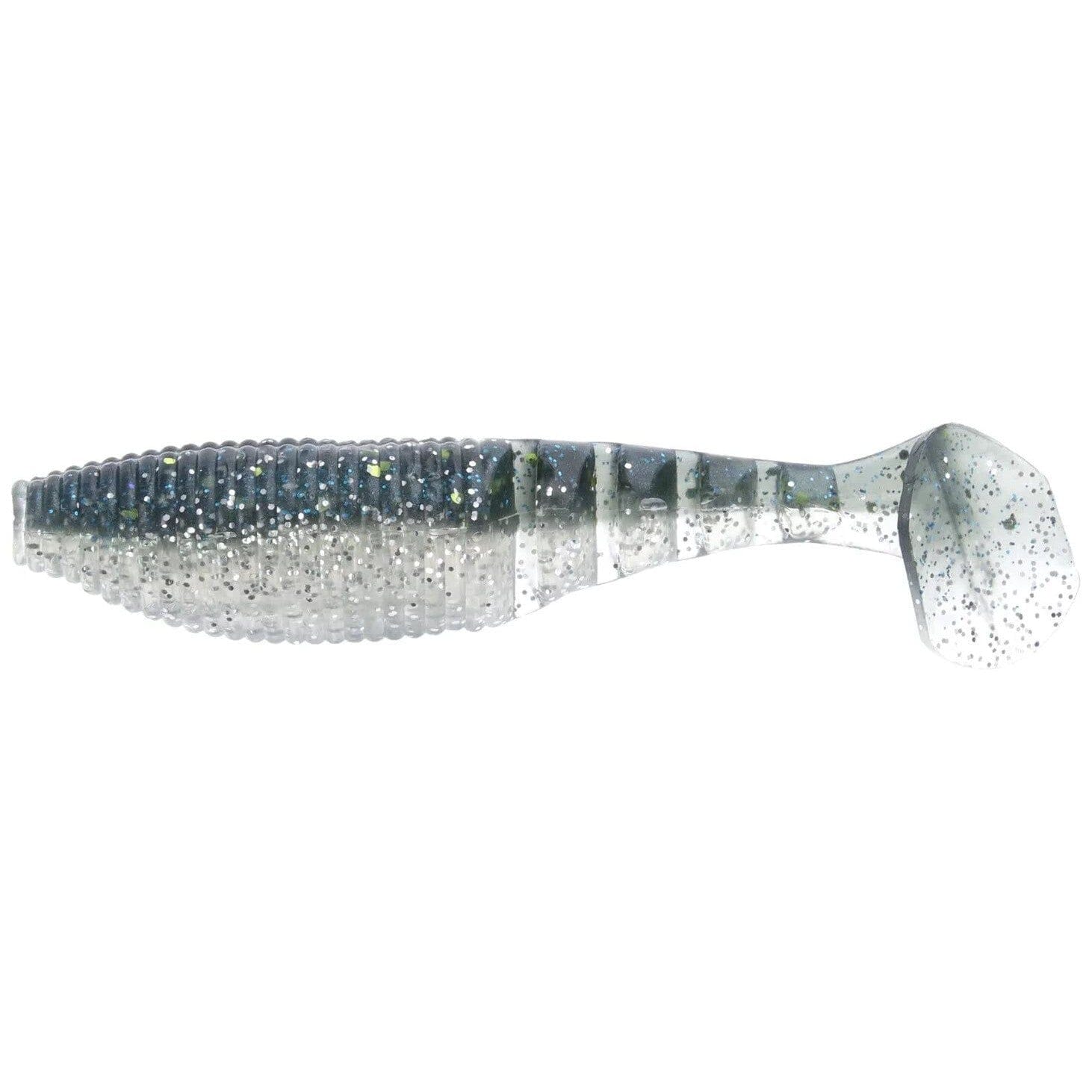 Yamamoto Zako Padletail Swimbait 4" Green Gizzard 
