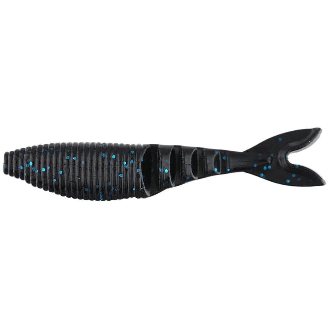 Yamamoto Zako Swimbait Black Blue Flake 3" 