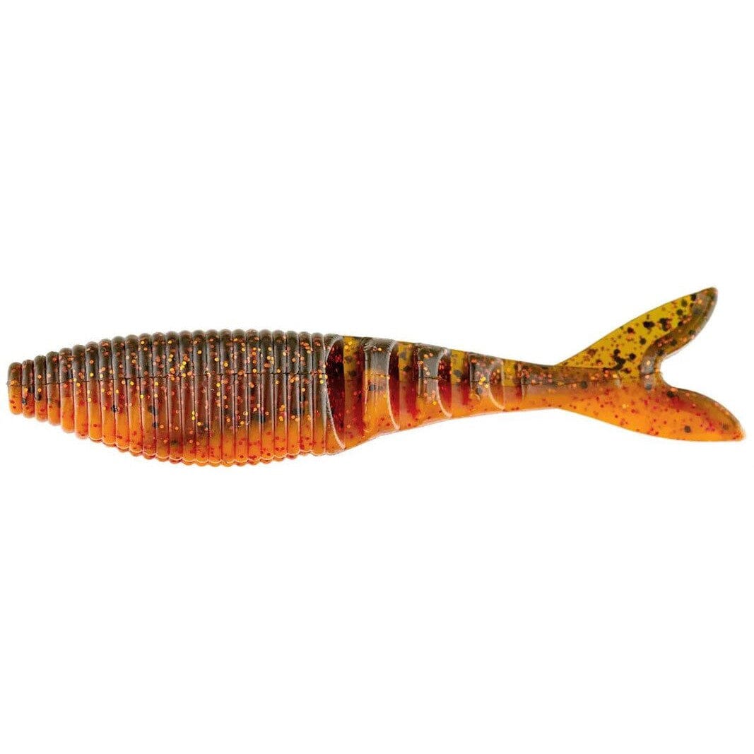 Yamamoto Zako Swimbait Watrmln Copper Org Red Laminate 3" 