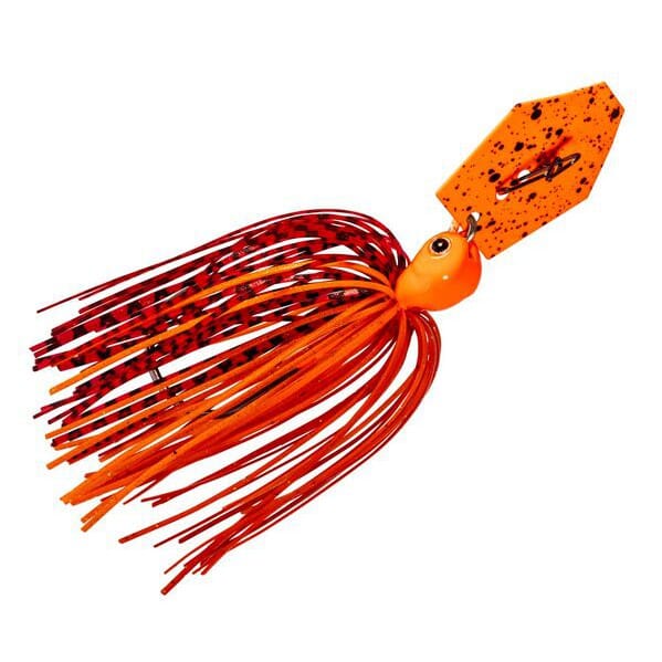 Z Man Chatterbait Jack Hammer Fire Craw Orange Blade