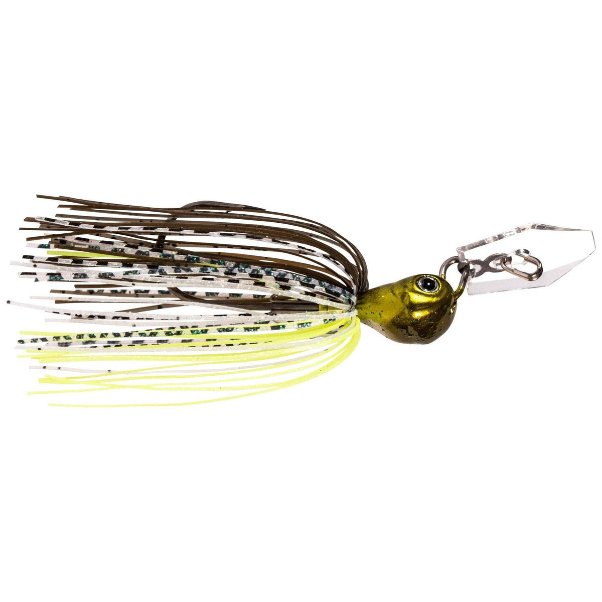 Z Man Chatterbait Jackhammer Stealth Blade Bhite Delight 1/2 oz 