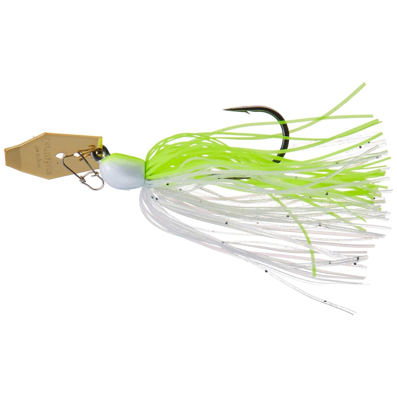 Z Man Chatterbait Mini Max Premium Bladed Jig-Chartreuse White-1/2 oz-