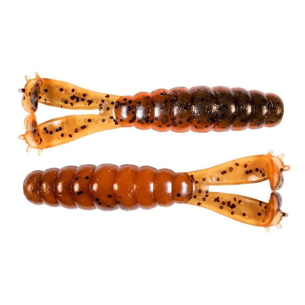 Z Man Goat-Green Pumpkin Orange-3.75" 4pk-