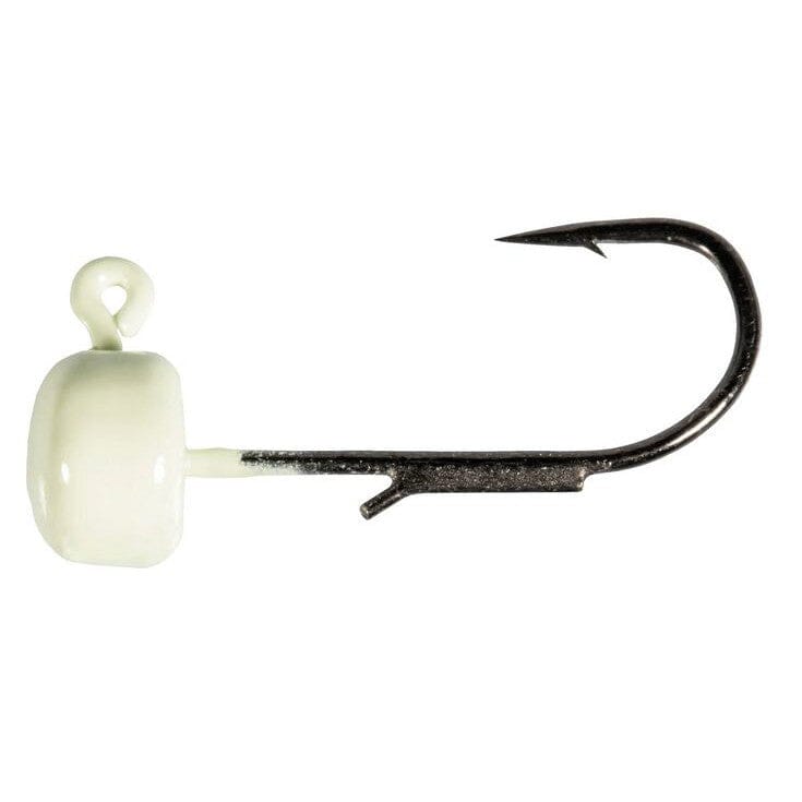Z Man Micro Finesse Shroomz Jig Heads 5pk-1/20oz-Glow-
