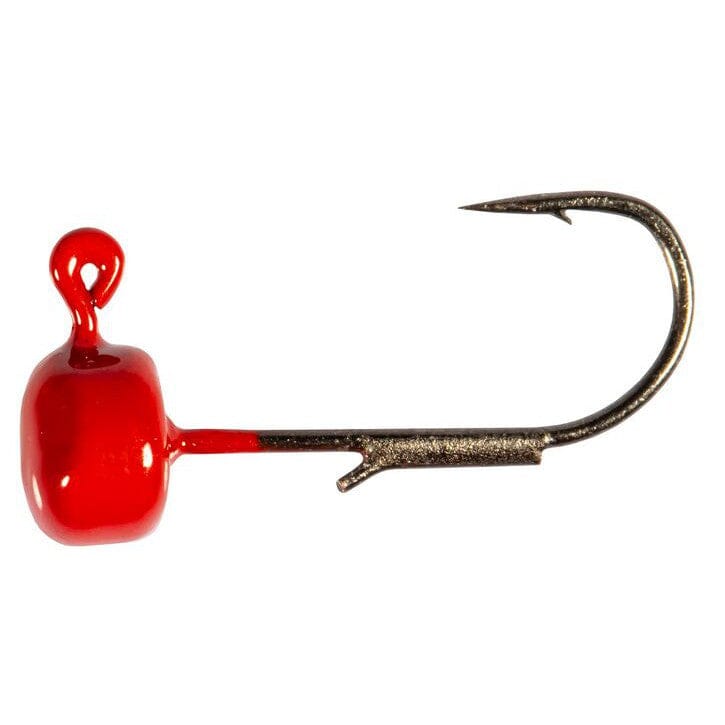 Z Man Micro Finesse Shroomz Jig Heads 5pk-1/20oz-Red-