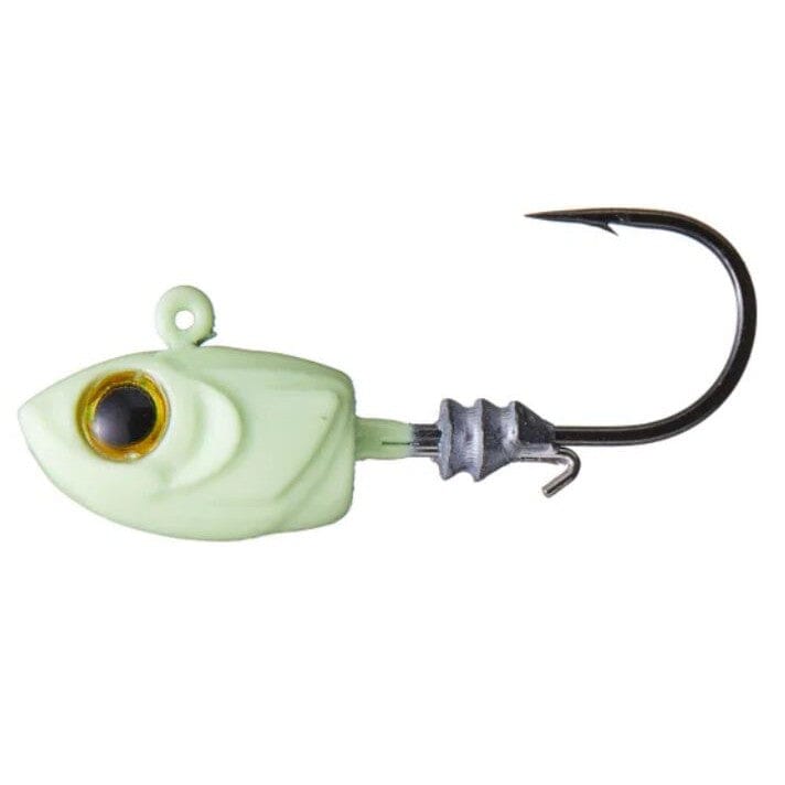 Z Man Micro Shad Headz 4pk 1/16 #4 Glow 