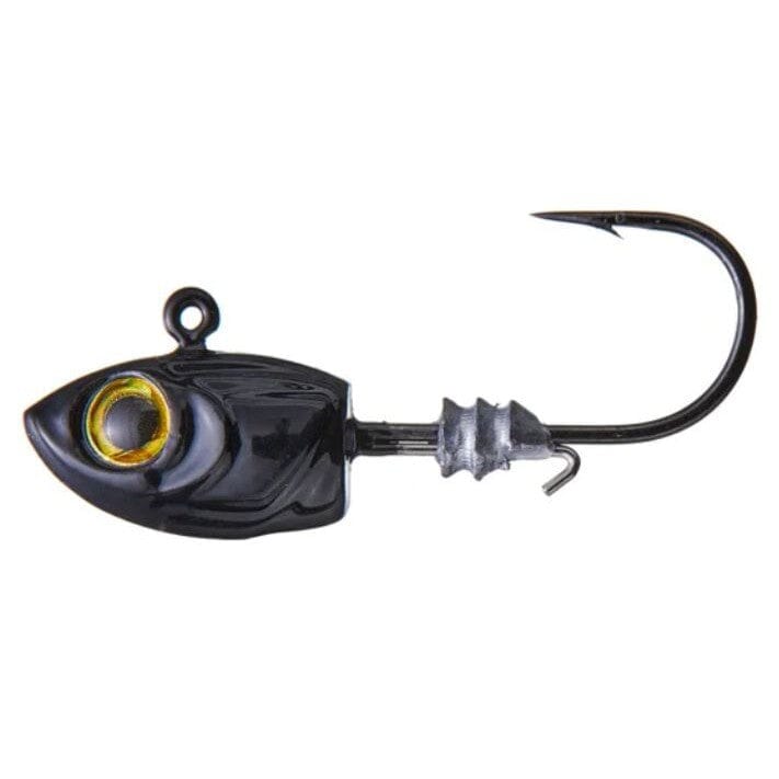 Z Man Micro Shad Headz 4pk 1/16 #4 Black 