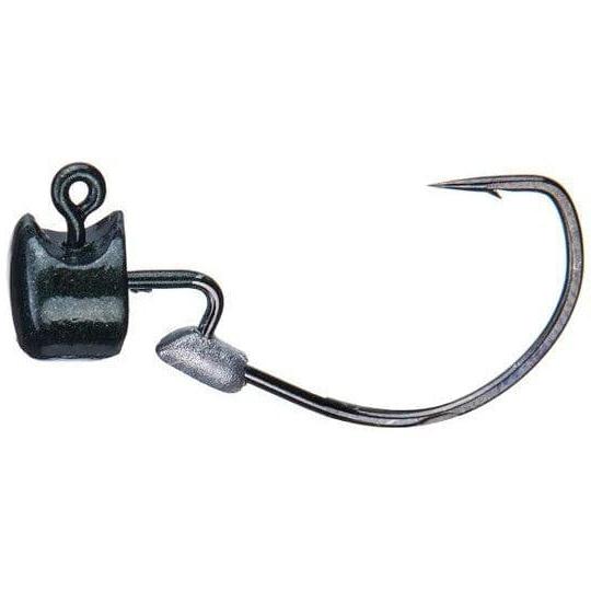 Z Man Nedlockz EWG Jig Heads 4pk-1/15oz-Green Pumpkin-