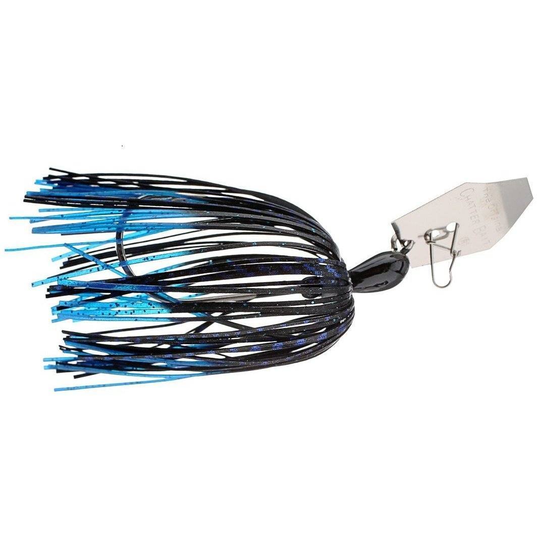 Z Man Original Chatterbait-Blue/Black-1/2 oz-