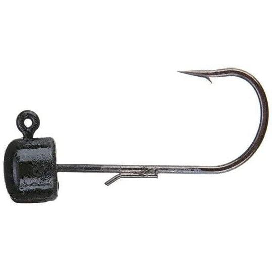 Z Man Pro Shroomz Ned Rig Jig Heads 4pk-1/10oz-Green Pumpkin-