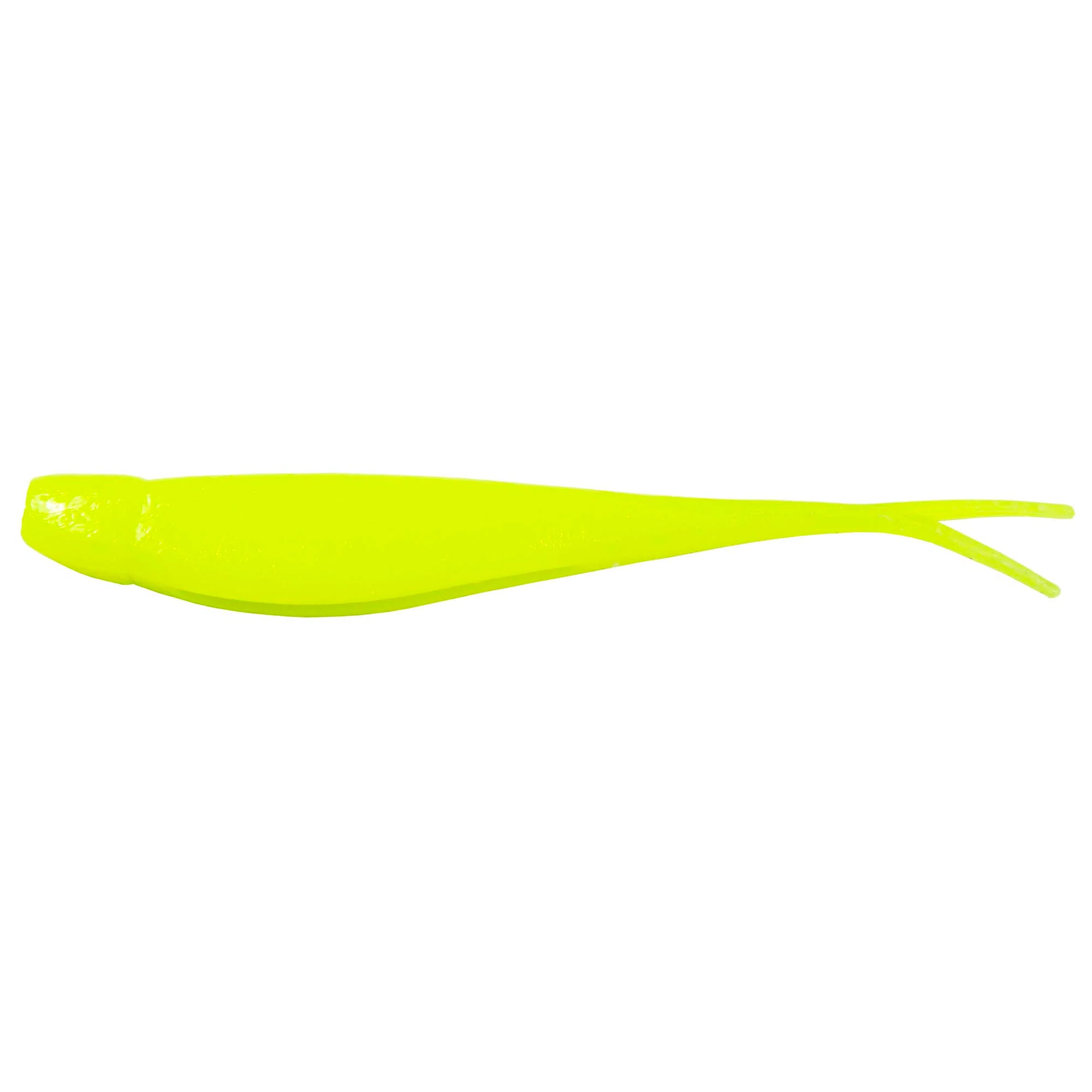 Z Man Scented Jerk Shadz Hot Chartreuse 5" 5pk