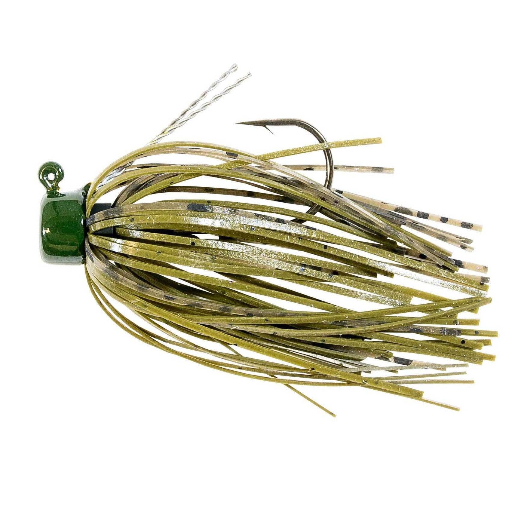 Z Man Shroomz Micro Finesse Jig 2Pk-Green Pumpkin-1/8 oz-
