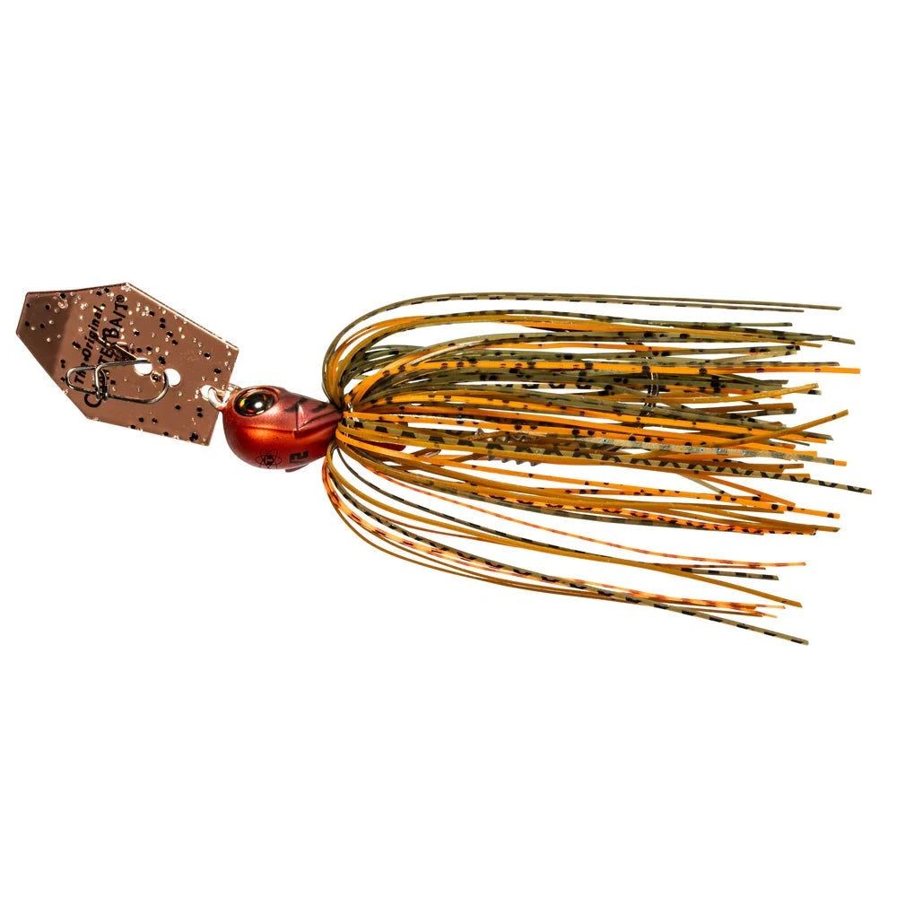 Z Man Tungsten Chatterbait Elite Evo Bladed Jig-Bama Craw-1/2oz-