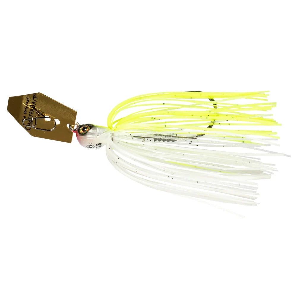 Z Man Tungsten Chatterbait Elite Evo Bladed Jig-Chartreuse White-1/2oz-