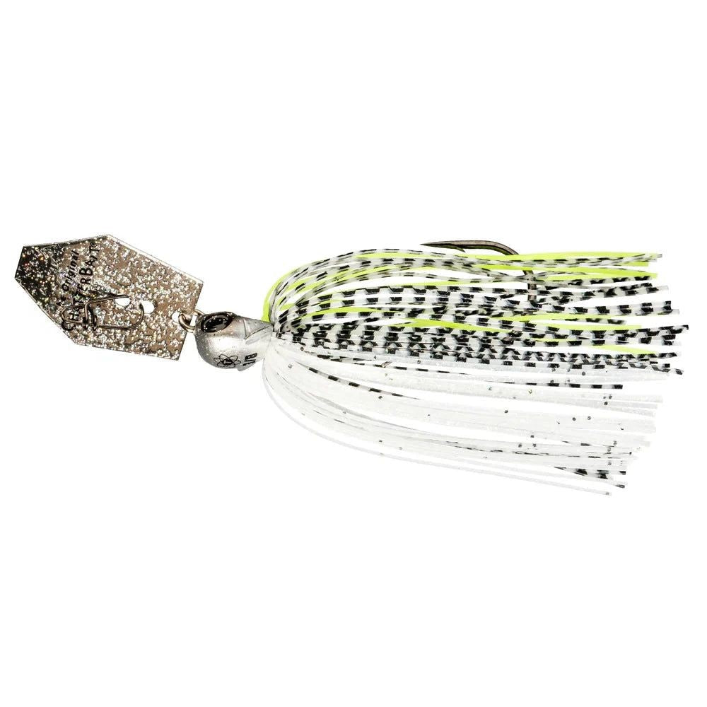 Z Man Tungsten Chatterbait Elite Evo Bladed Jig-Glitter Bomb-1/2oz-