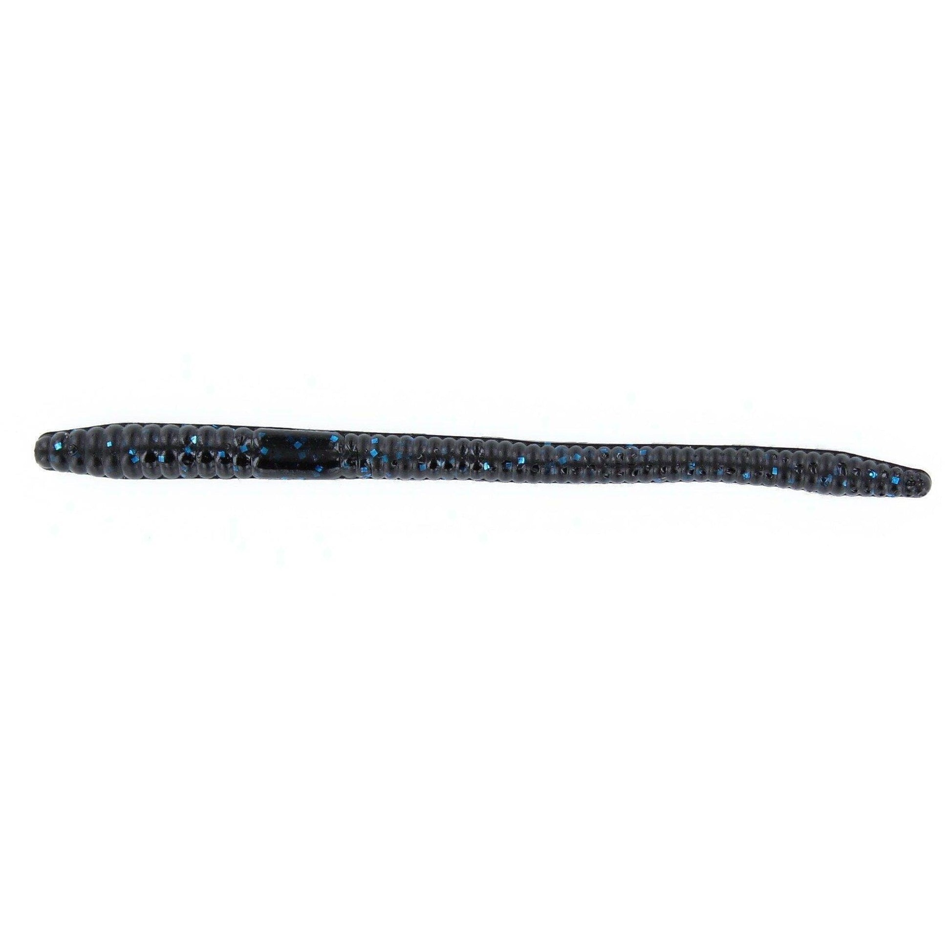 Zoom Finesse Worm 20pk-Blueberry / Black Blue-