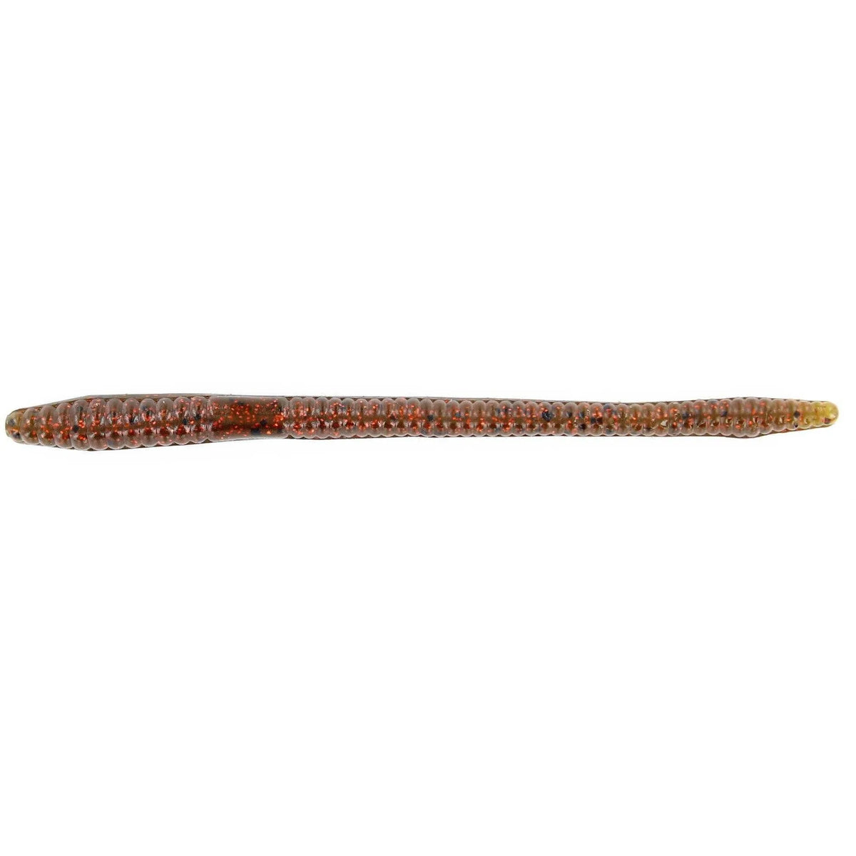 Zoom Finesse Worm 20pk Green Pumpkin Orange Glitter 